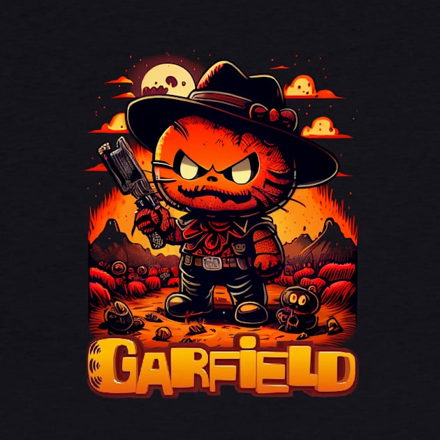 Garfield Cowboy by gblackid